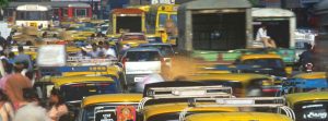 traffic on Indian street
