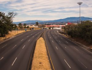 empty freeway