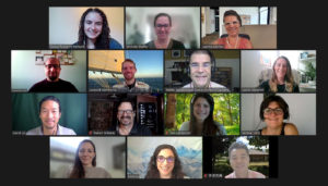 Zoom screenshot of Global Footprint Network staff