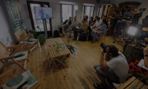 earth overshoot day 2023 high level event in slovenia, view of stage and audience