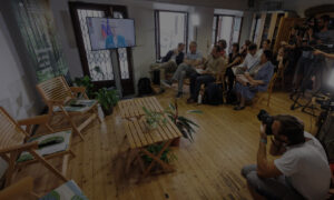 earth overshoot day 2023 high level event in slovenia, view of stage and audience